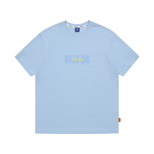 EBCASSLB1 FC Barcelona Line T-Shirt Light Blue