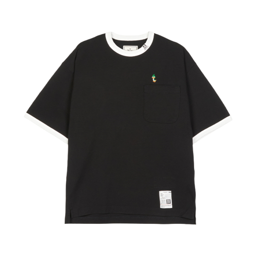 J14TS771-BLACK Maison Mihara Yasuhiro Short Sleeve T-Shirt Black