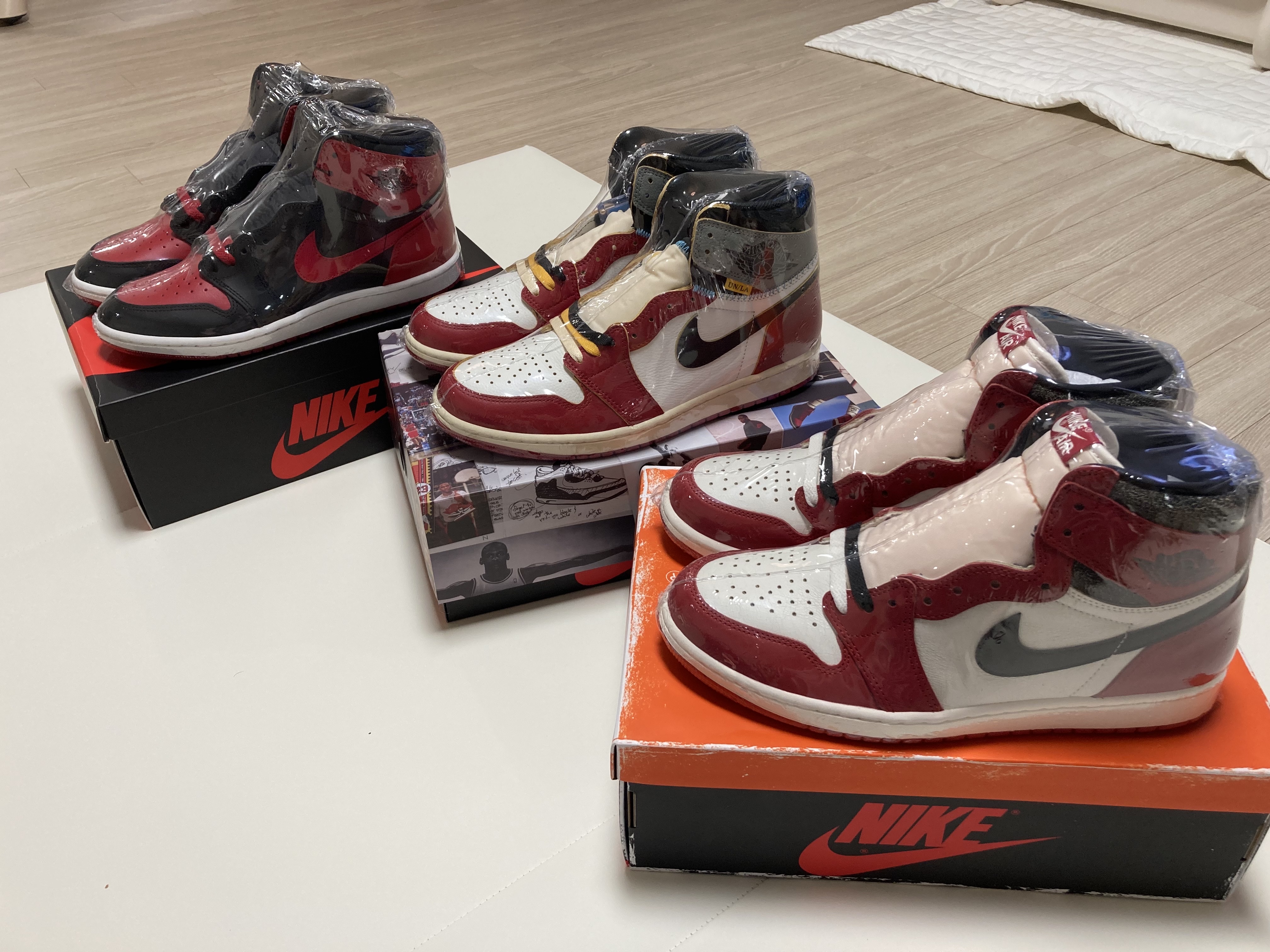 Jordan 1 x Union Retro High OG Chicago Shadow, Jordan 1 Retro High OG Chicago 2022 착용 스타일 - 2