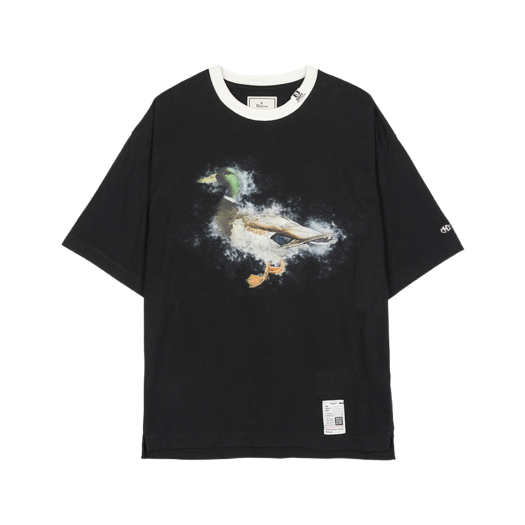 J14TS781-BLACK Maison Mihara Yasuhiro Short Sleeve T-Shirt Black