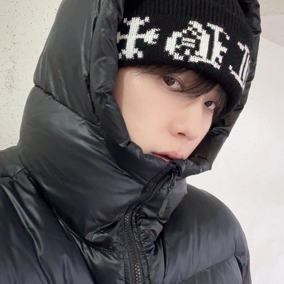 Chrome Hearts Big Daddy Cashmere Beanie Black 착용 스타일