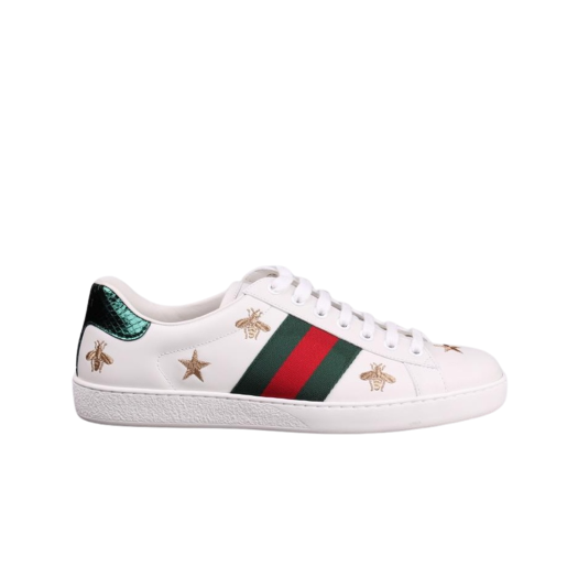 Gucci Ace Leather Sneakers White