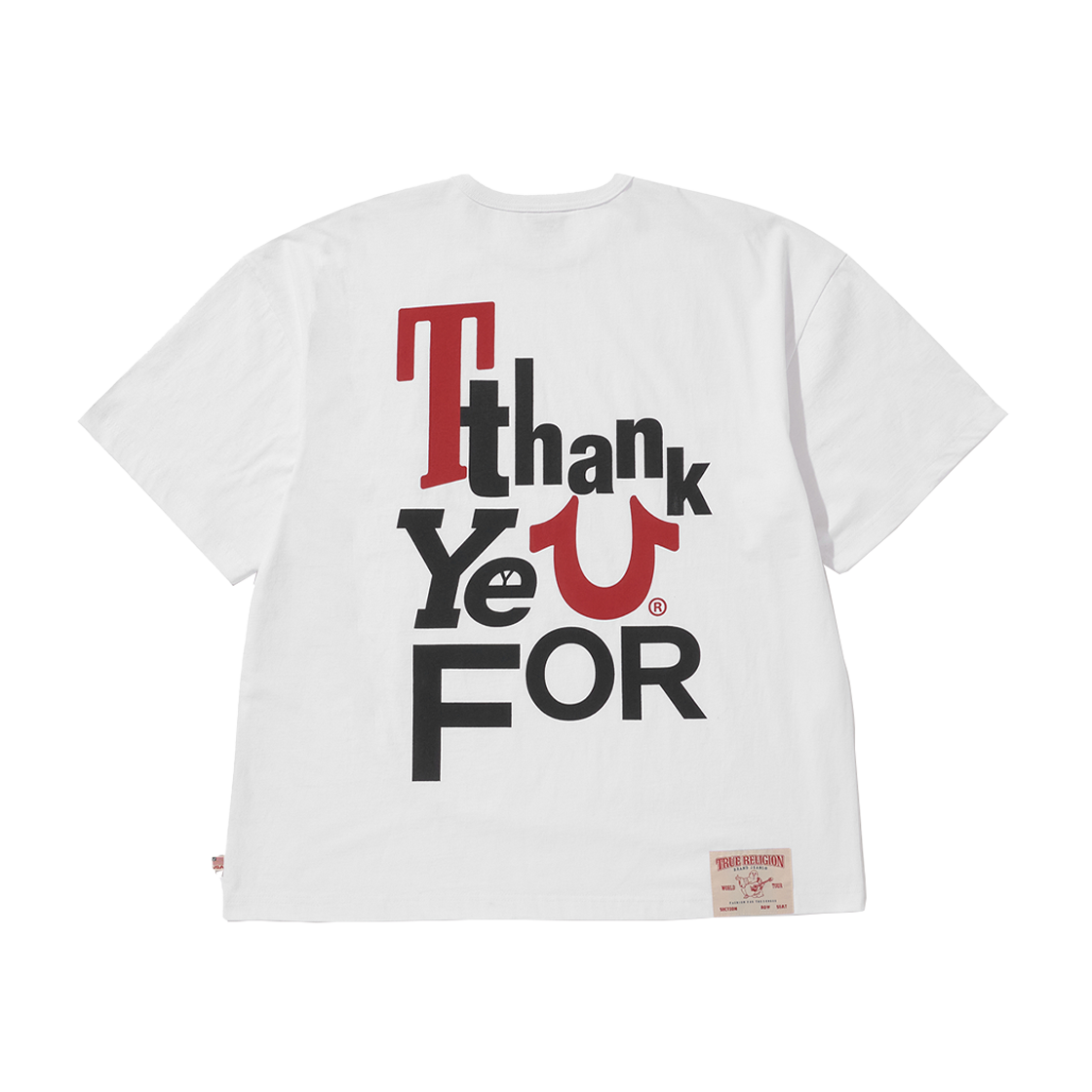 트루릴리젼 x 도쿄 비타민 TYF 숏 슬리브 화이트(True Religion x Tokyo Vitamin TYF Short Sleeve White)