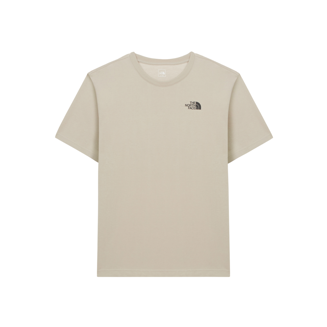 NT7UR07C The North Face Camp Vibe S/S Round T-Shirt White Sand - 25SS