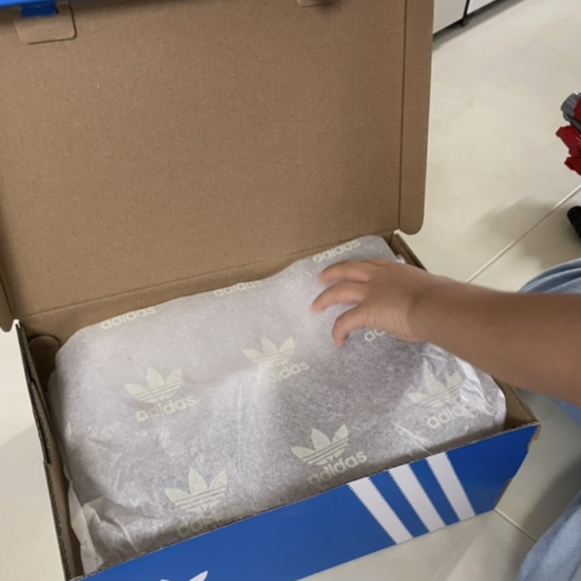 Adidas Samba OG Cloud White 착용 스타일 - 9