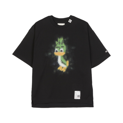 J14TS772-BLACK Maison Mihara Yasuhiro Short Sleeve T-Shirt Black