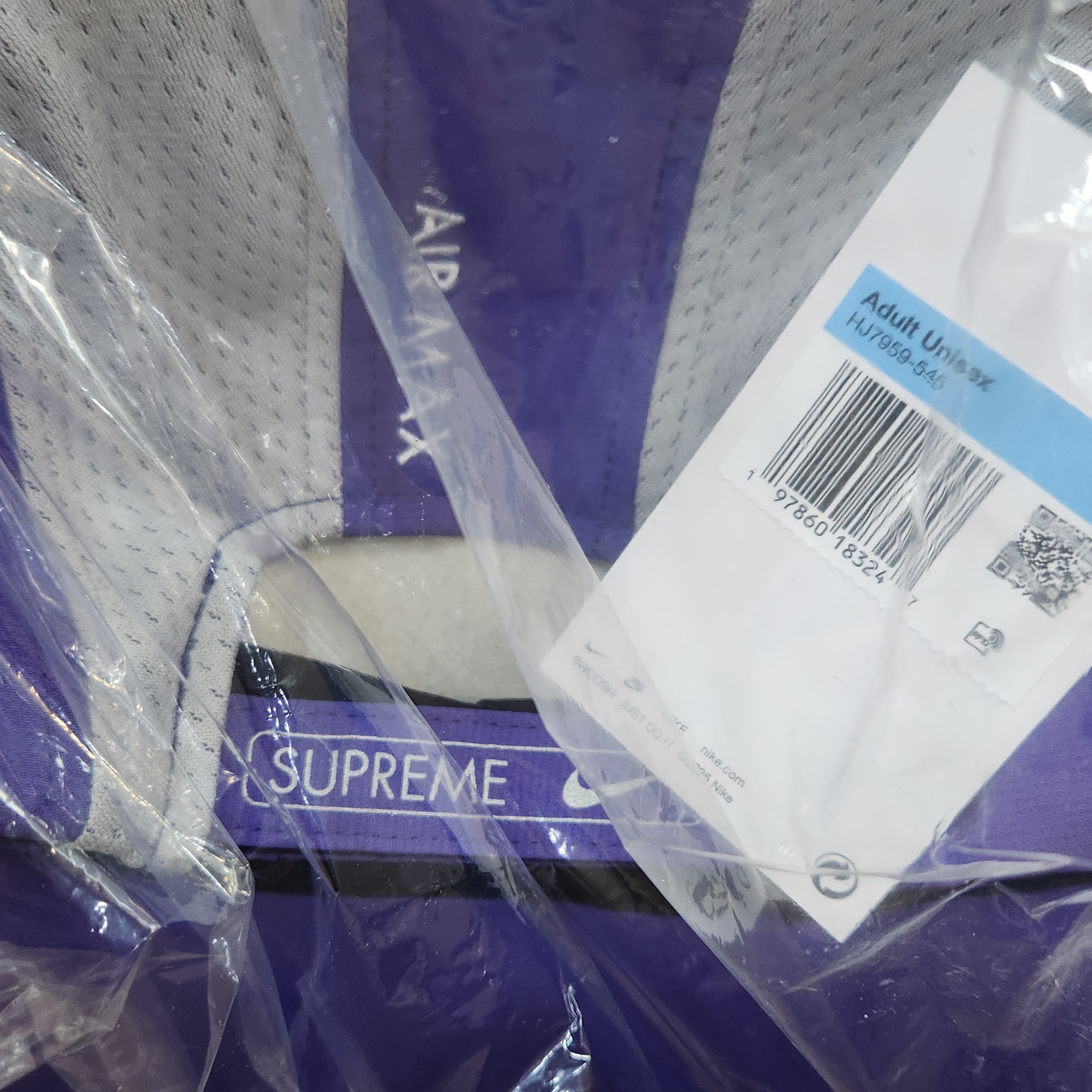 Supreme x Nike Running Hat Purple - 25SS 착용 스타일