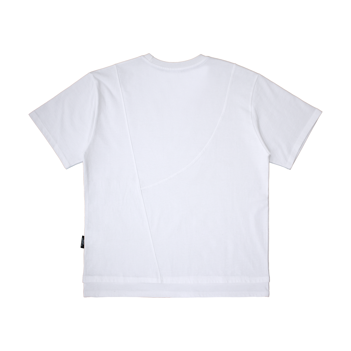 비피투디스오더 컷 패널 레이어 티 화이트(BP2DISORDER Cut Panel Layer Tee White) - 2