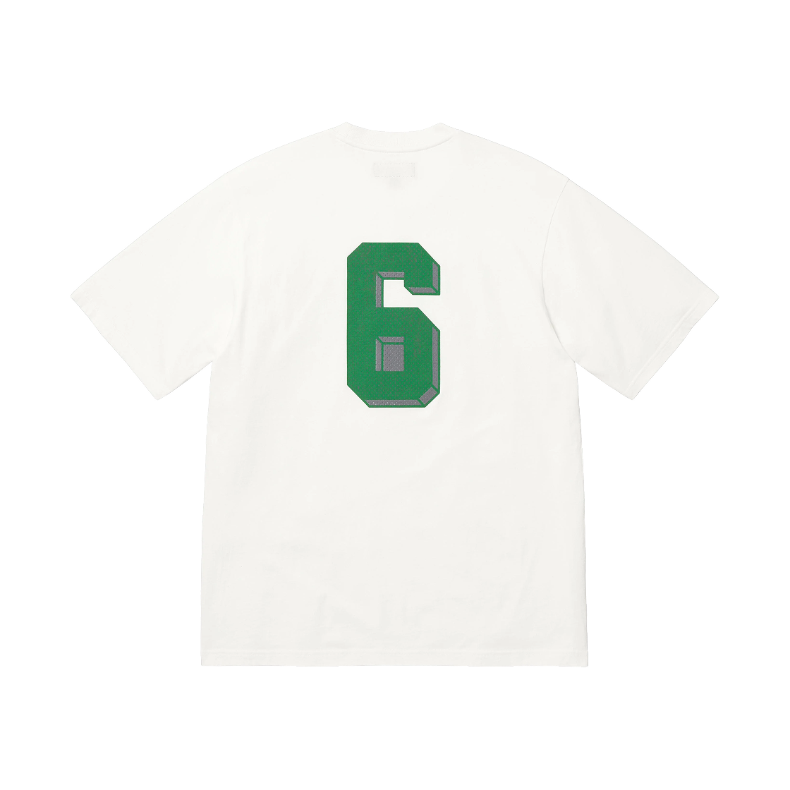 슈프림 플록 워시드 숏슬리브 탑 화이트 - 25SS | Supreme | KREAM