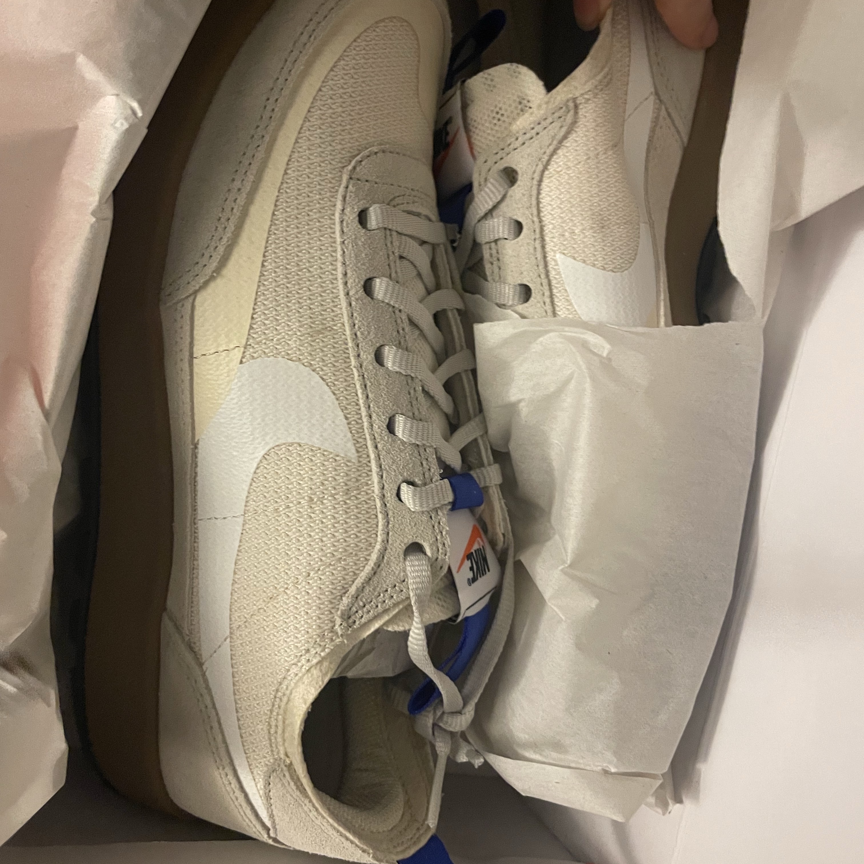 Nike x Tom Sachs General Purpose Shoe Light Cream 착용 스타일