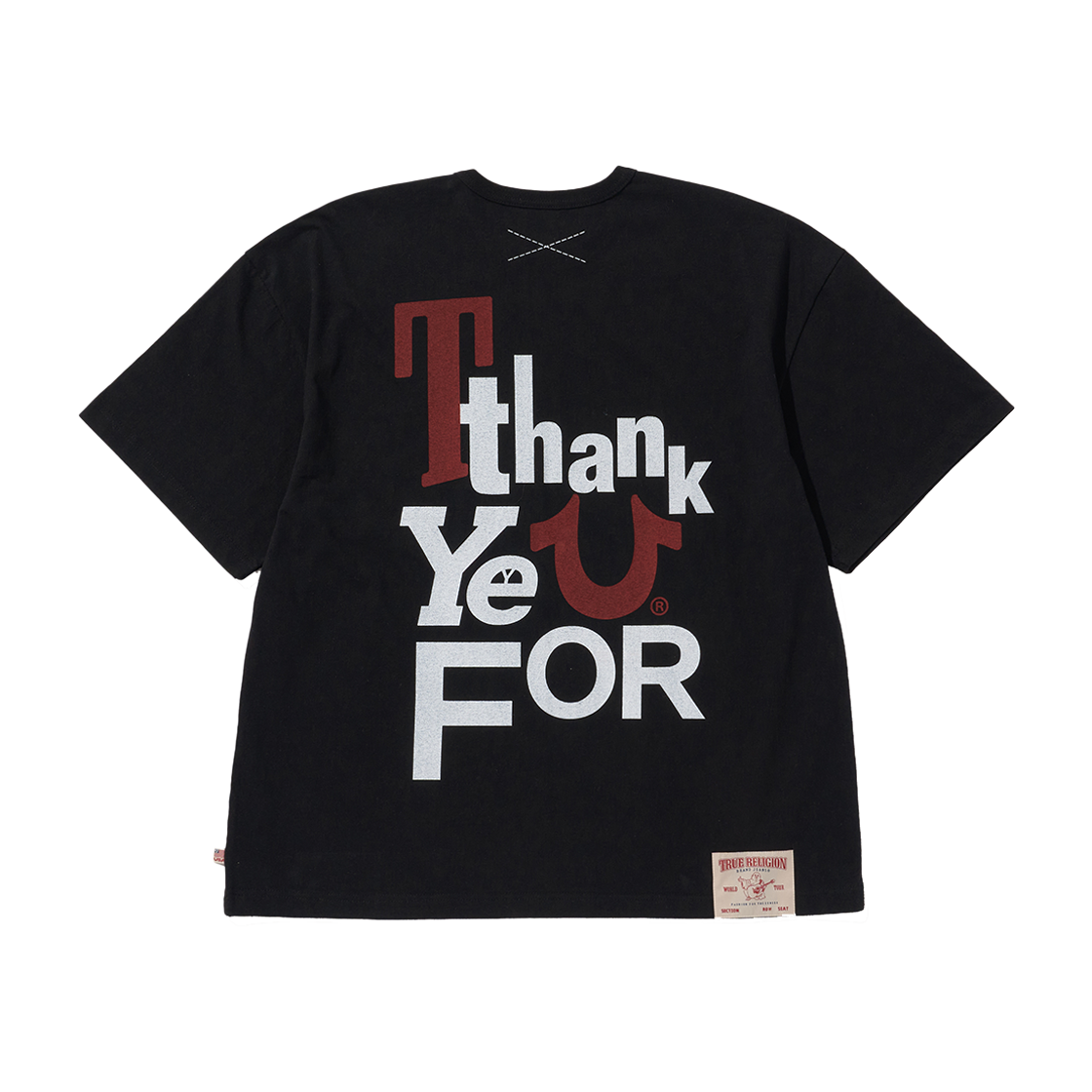 트루릴리젼 x 도쿄 비타민 TYF 숏 슬리브 블랙(True Religion x Tokyo Vitamin TYF Short Sleeve Black)