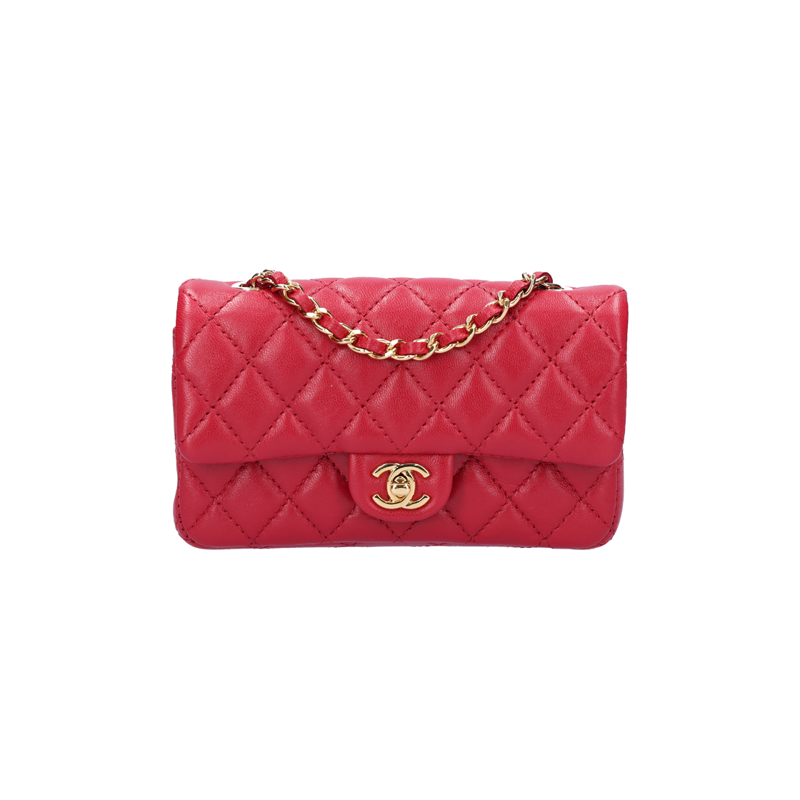 AS1949 Chanel Limited Success Story 4 Mini Bag Lambskin Pink Gold - #4