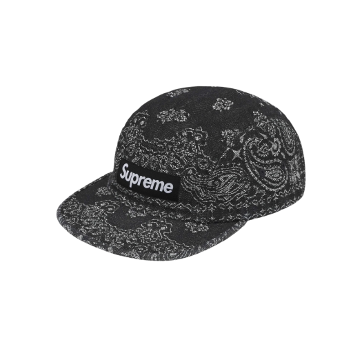 슈프림 반다나 자카드 데님 캠프캡 인디고 - 25SS | Supreme | KREAM