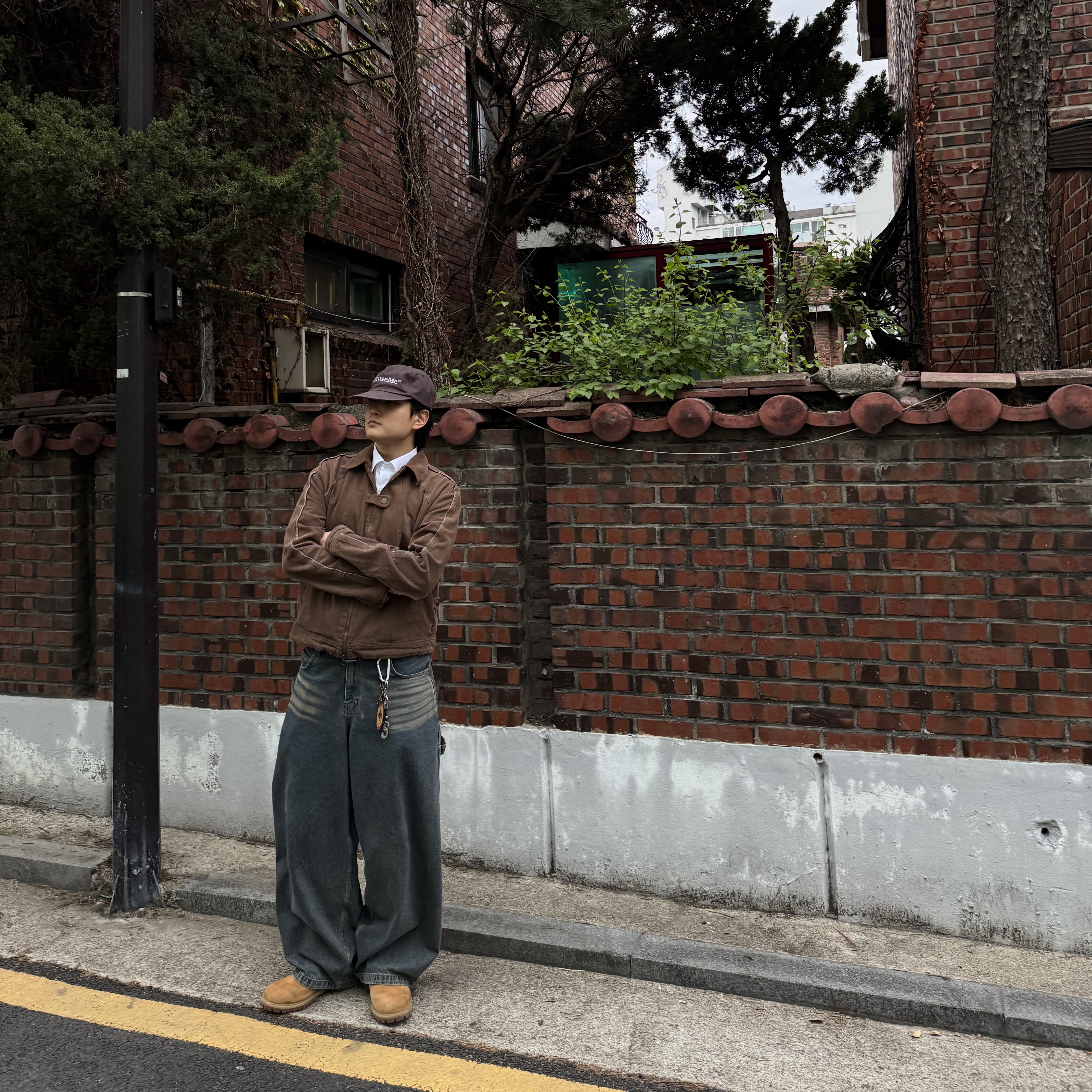 팀버랜드 프리미엄 6인치 워터프루프 부츠 위트 누벅 - 와이드 착용 스타일