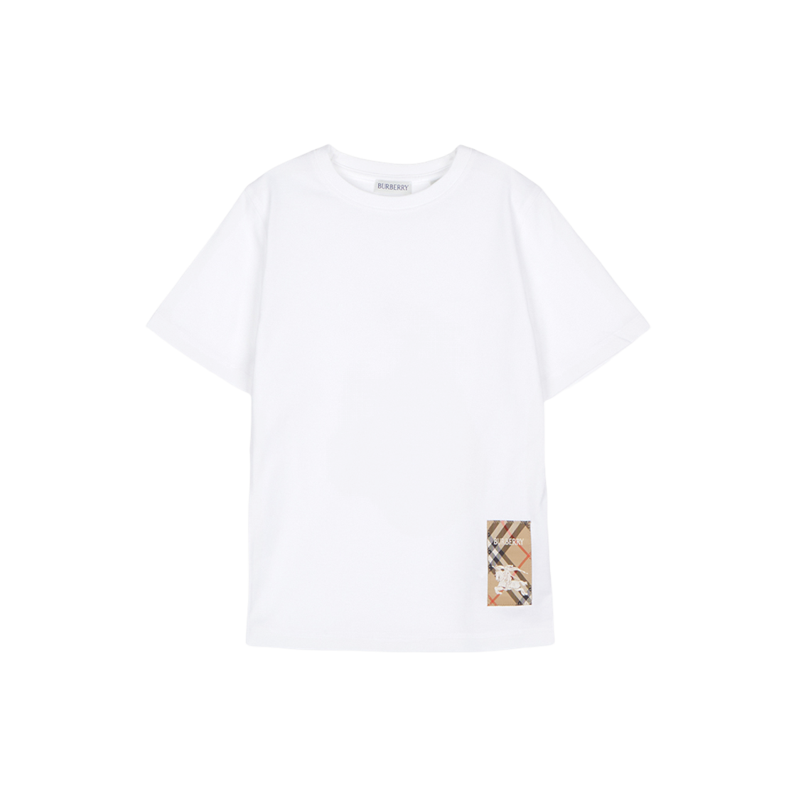 8100457 (Kids) Burberry Short Sleeve T-Shirt White