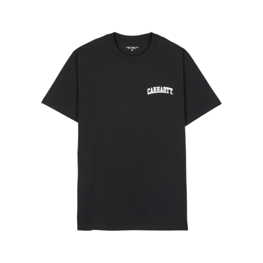 Carhartt WIP University Script S/S T-Shirt Black