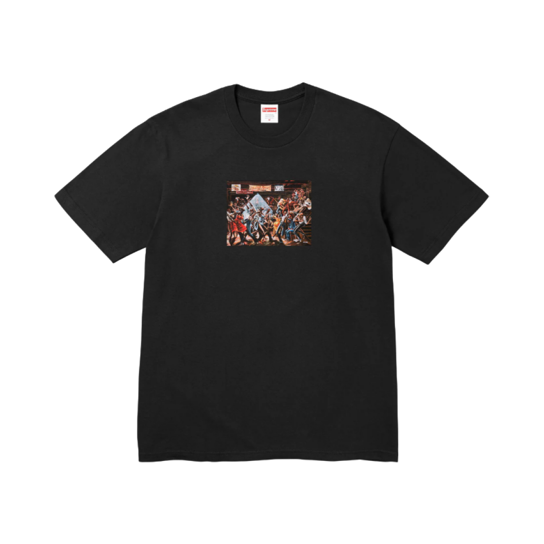 슈프림 x 어니 반스 티셔츠 블랙 - 25SS