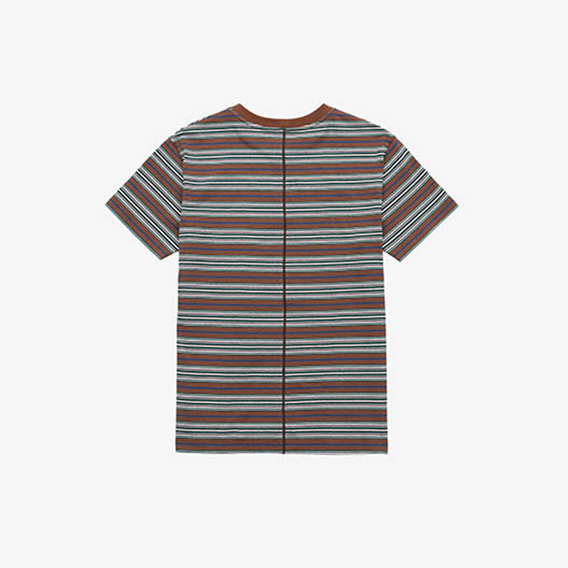 유지 고무 라벨 스트라이프 티셔츠 유니섹스 사워캔디(YUJI Rubber Label Stripe T-shirt Unisex Sourcandy) - 3