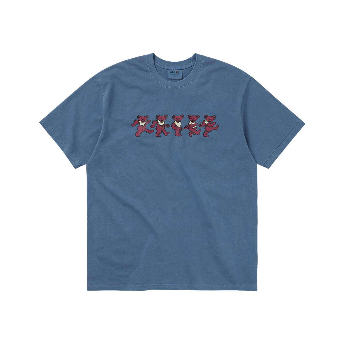 GD251TTSST01DBL Thisisneverthat x Grateful Dead Dancing Bears T-Shirt Dusty Blue