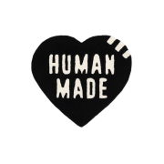 Human Made Heart Medium Rug Black