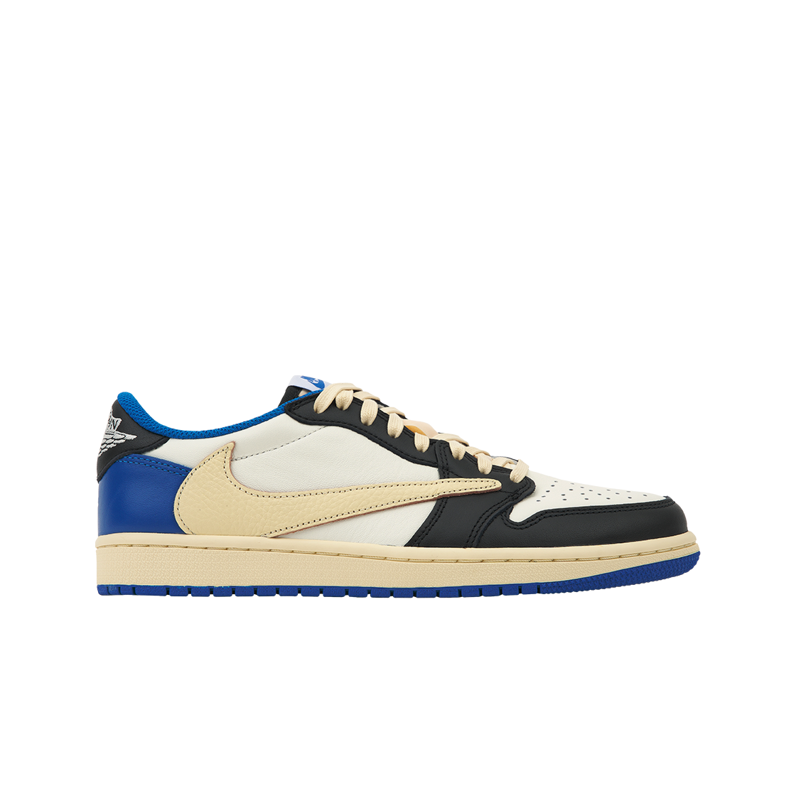 조던 1 x 트래비스 스캇 x 프라그먼트 레트로 로우 OG SP 밀리터리 블루(Jordan 1 x Travis Scott x Fragment Retro Low OG SP Military Blue)
