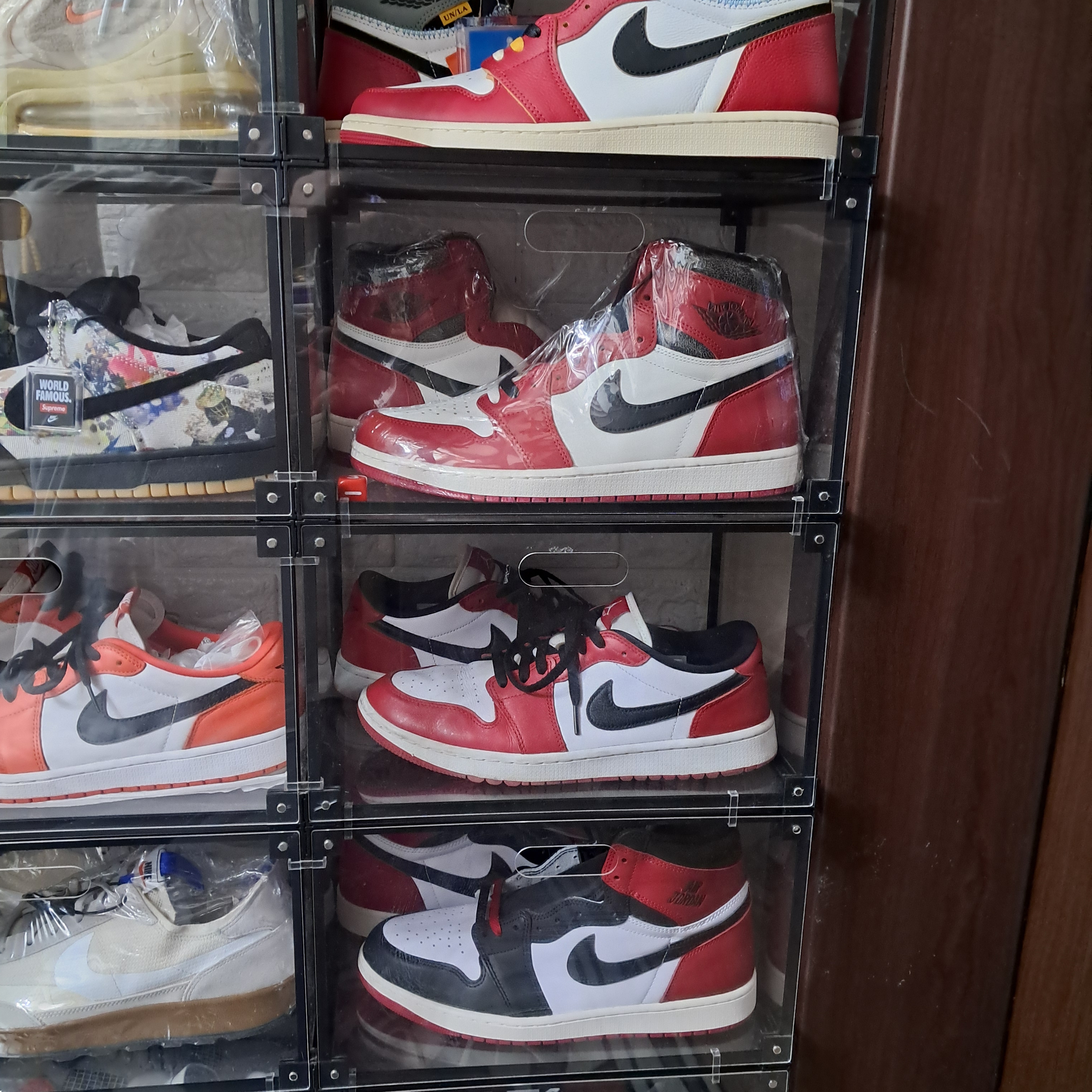 Jordan 1 x Union Retro High OG Chicago Shadow 착용 스타일 - 3