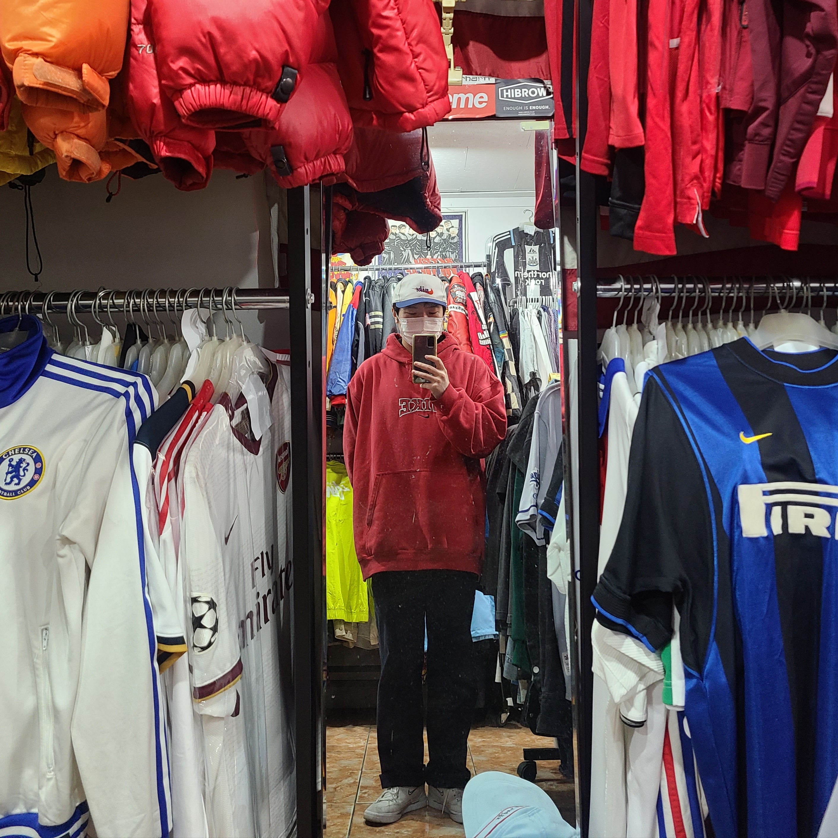 Nike GTS 97 Matte Aluminum 착용 스타일