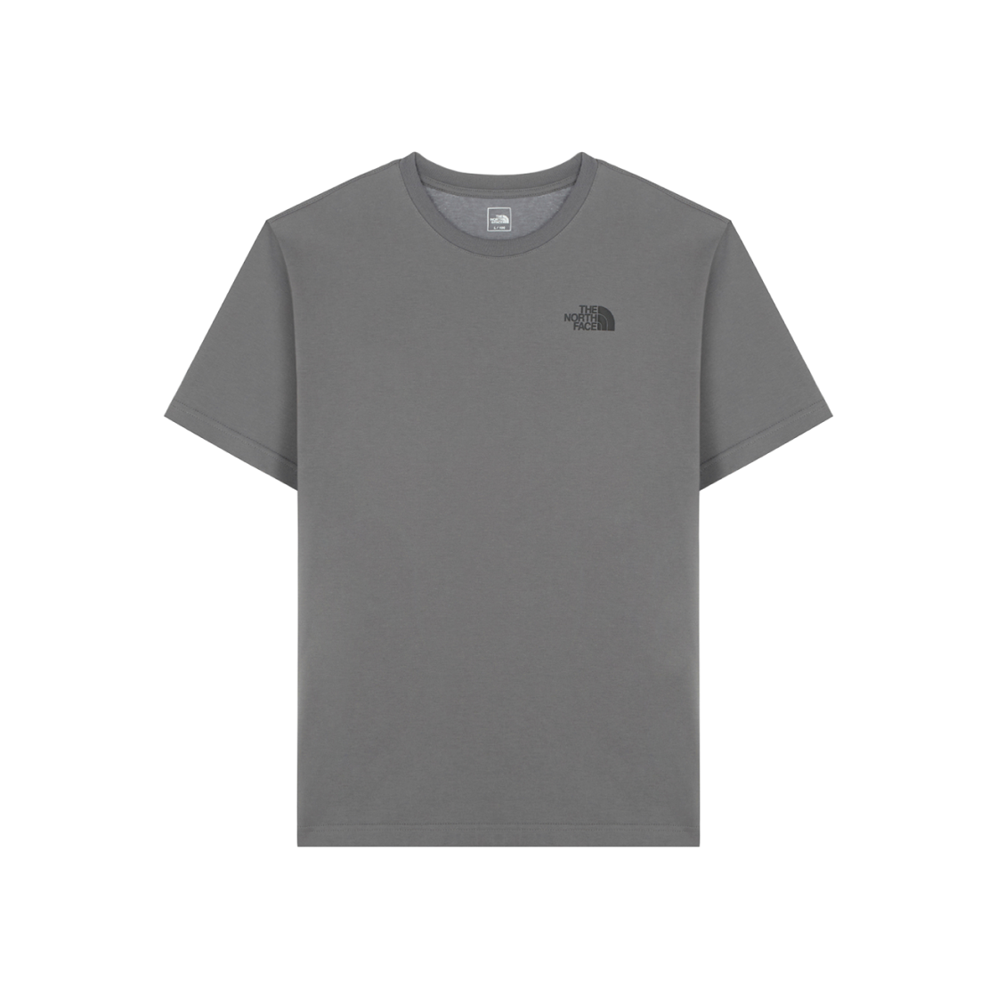 NT7UR07D The North Face Camp Vibe S/S Round T-Shirt Gray - 25SS