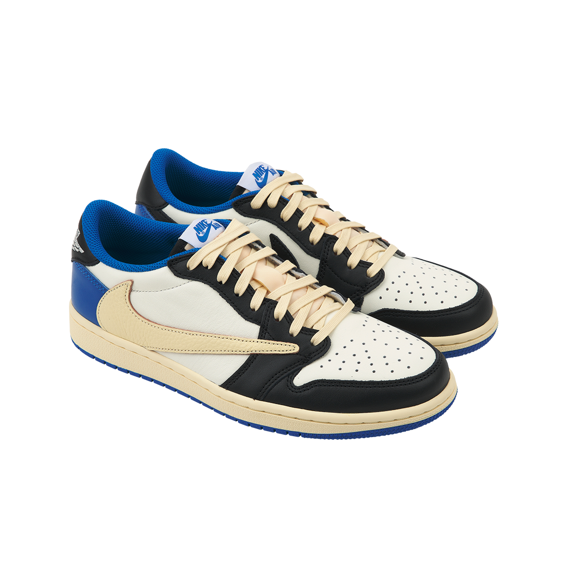 DM7866-140 Jordan 1 x Travis Scott x Fragment Retro Low OG SP Military Blue - #4