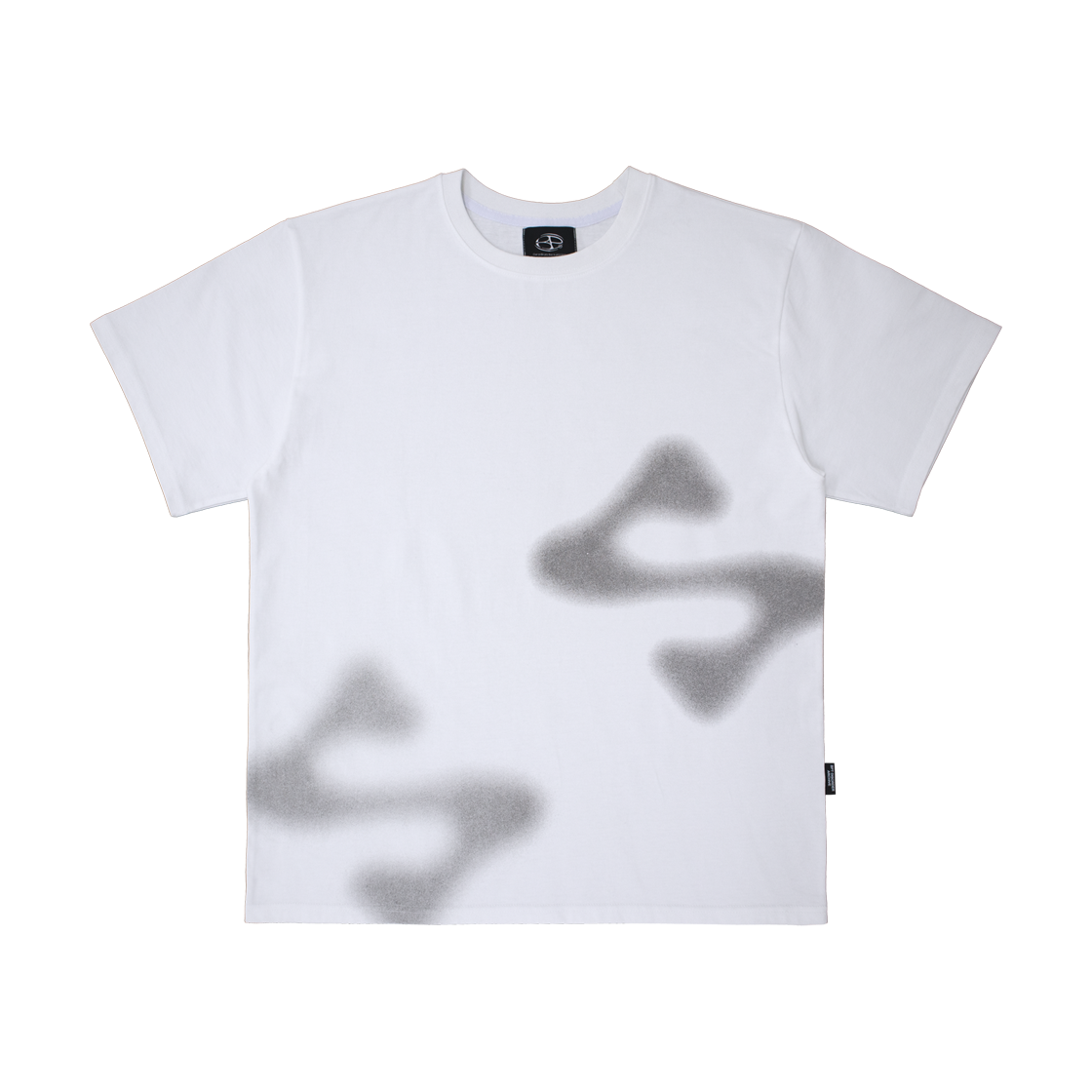 비피투디스오더 투 빅 심볼 로고 티 화이트(BP2DISORDER Two Big Symbol LogoTee White)