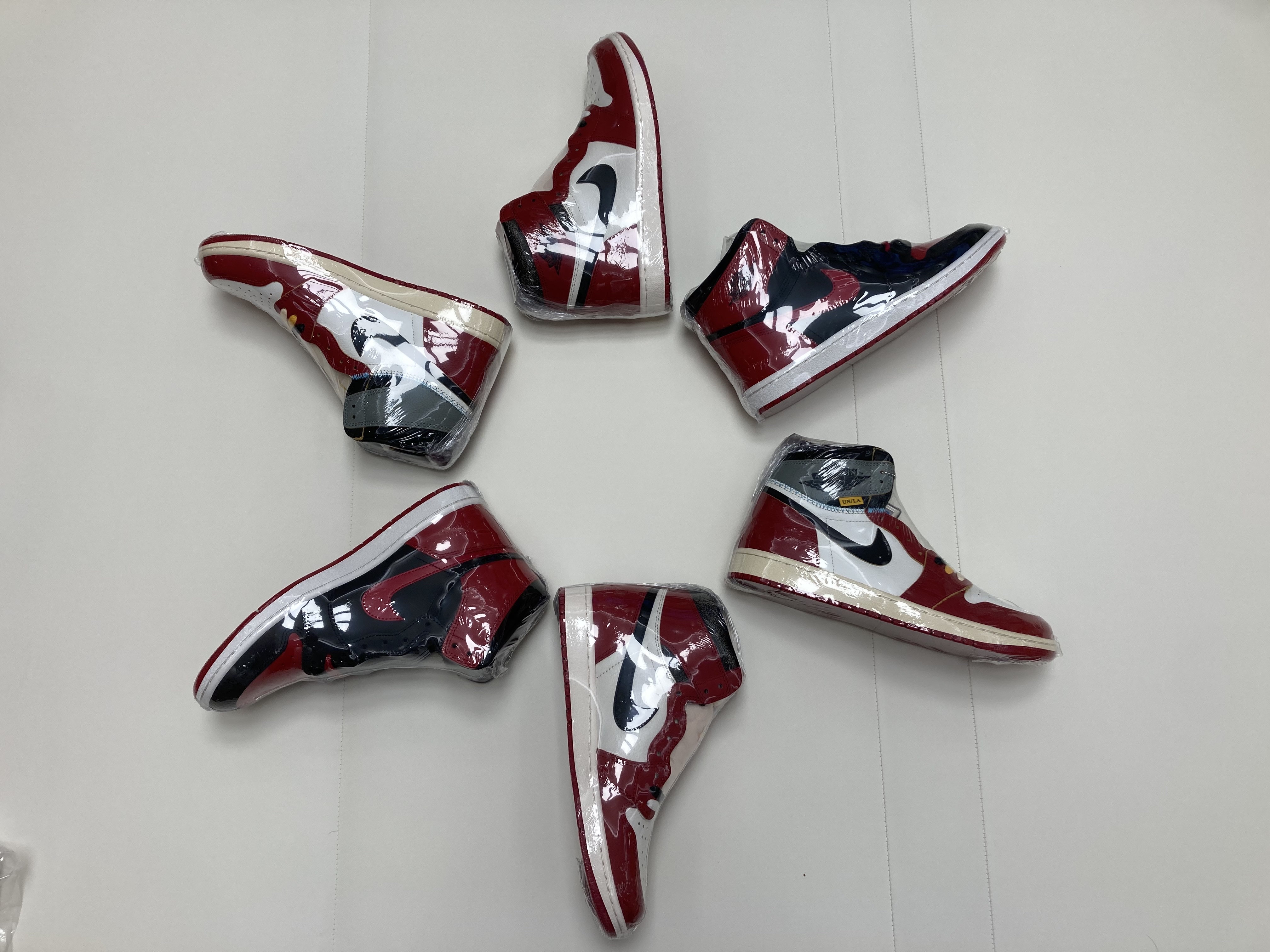 Jordan 1 x Union Retro High OG Chicago Shadow, Jordan 1 Retro High OG Chicago 2022 착용 스타일 - 1