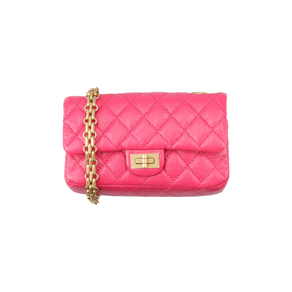 AS1949 Chanel Limited Success Story 4 Mini Bag Lambskin Pink Gold - #2