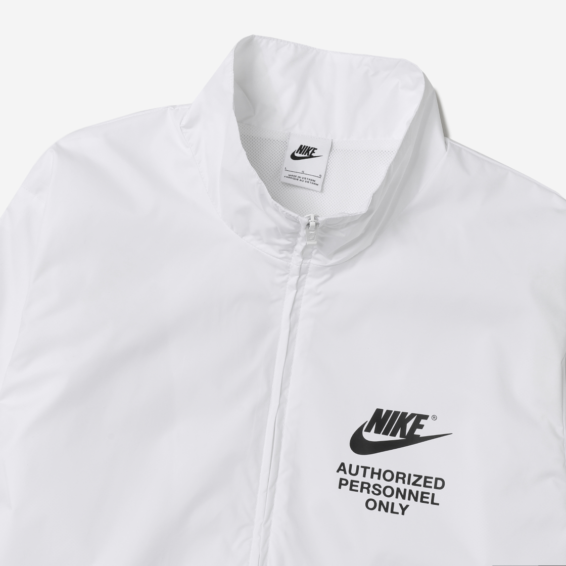 ジャージ Nike Full-Zip Woven Jacket White Black Nike Full-Zip Woven Jacket White Black