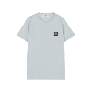 (Kids) Stone Island 2100001 Short Sleeve T-Shirt Sky Blue - 25SS