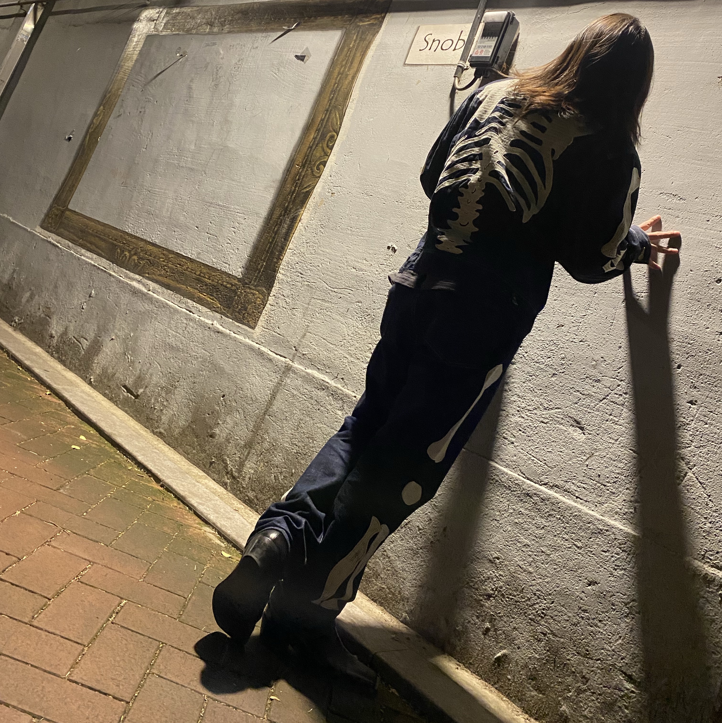 Kapital 11.5 oz. Denim Mexican Tuxedo Westerner Bone Jacket Indigo, Kapital 12.5 oz. Denim Mexican Tuxedo 5P Okagilly Pants Indigo 착용 스타일