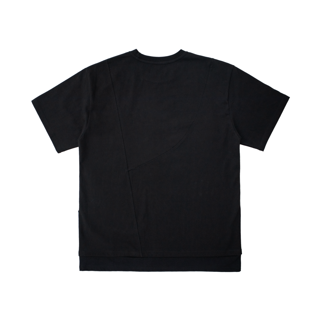 비피투디스오더 컷 패널 레이어 티 블랙(BP2DISORDER Cut Panel Layer Tee Black) - 2