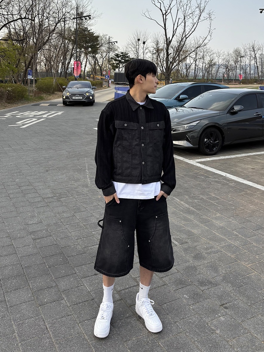 Nike Air Force 1 '07 Low White, (W) Nike Air Force 1 '07 Low White 착용 스타일 - 1