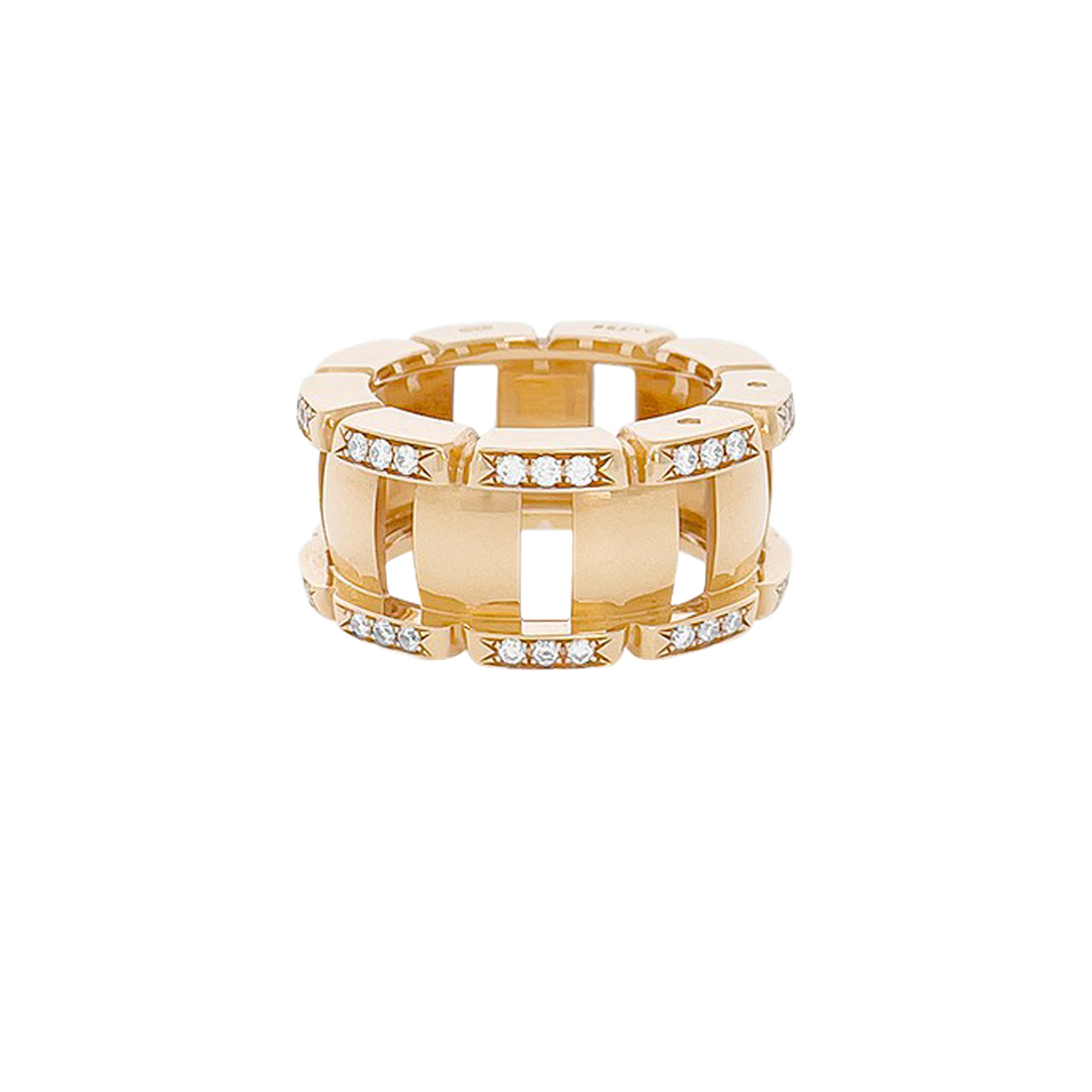 ITI63LCOU334 Patek Philippe Twenty~4 Diamond Ring 49Size 18K Rose Gold