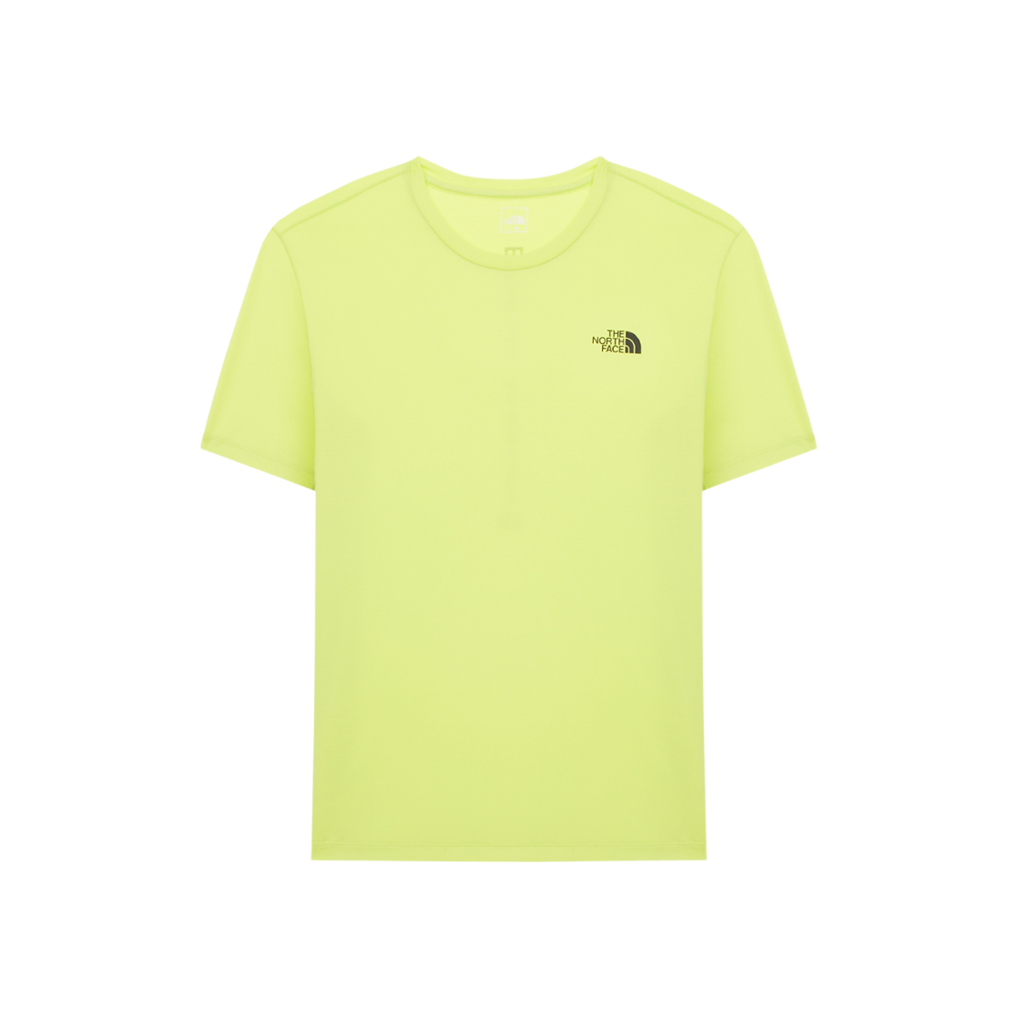 NT7UR19C The North Face TNF Run S/S Round T-Shirt Lime - 25SS