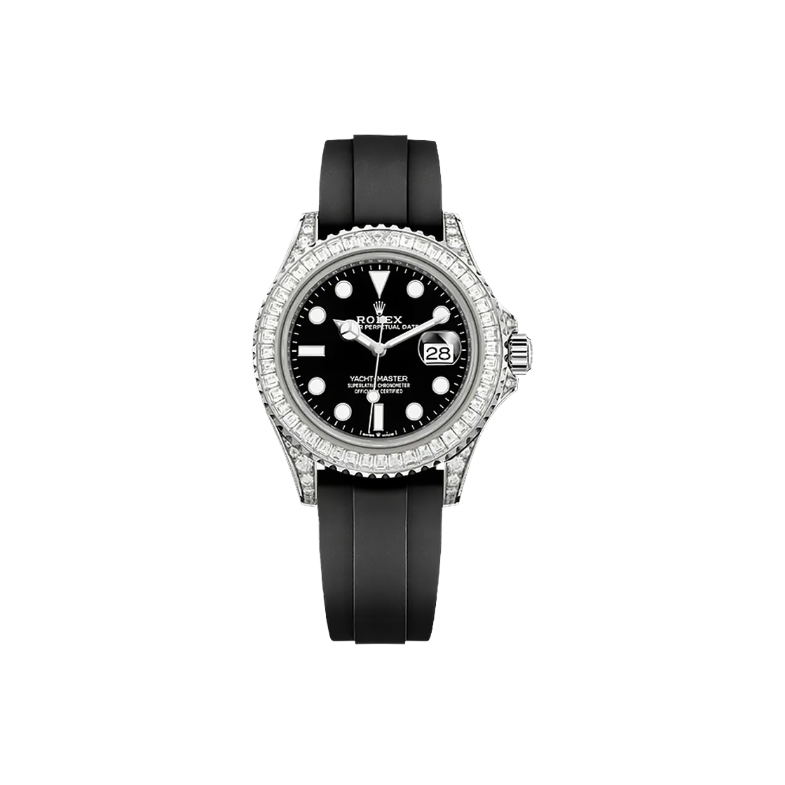 롤렉스 요트마스터 42-226679TBR 베젤러그다이아 블랙 바+도트 오이스터플렉스(Rolex Yacht-Master 42 226679TBR Bezel & Lugs Diamond Black Bar + Dot Oysterflex)