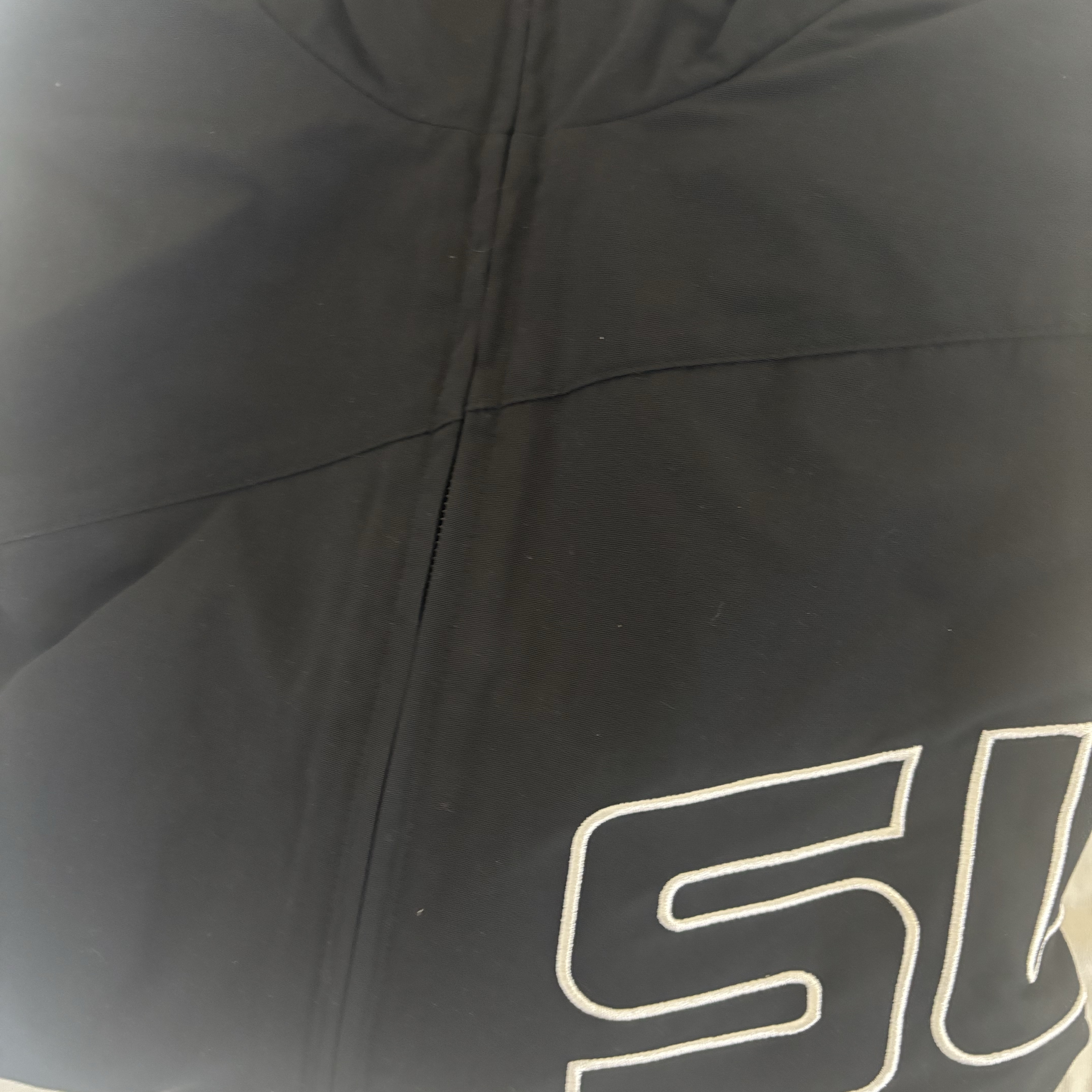 Supreme Curve Track Jacket Black - 24SS 착용 스타일