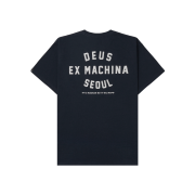 Deus Ex Machina Seoul College T-Shirt Navy