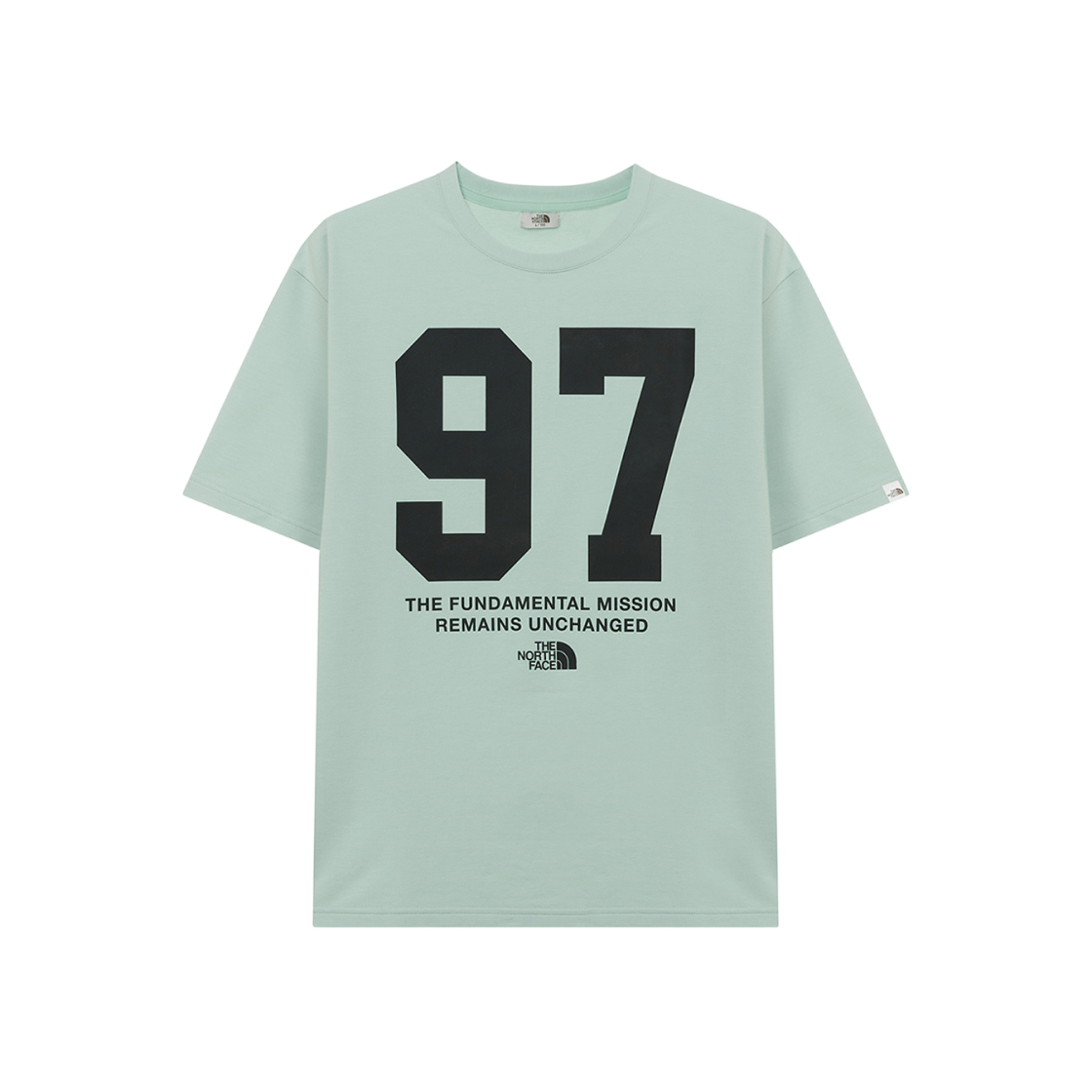 NT7UR02M The North Face Delphie S/S Round T-Shirt Mint - 25SS
