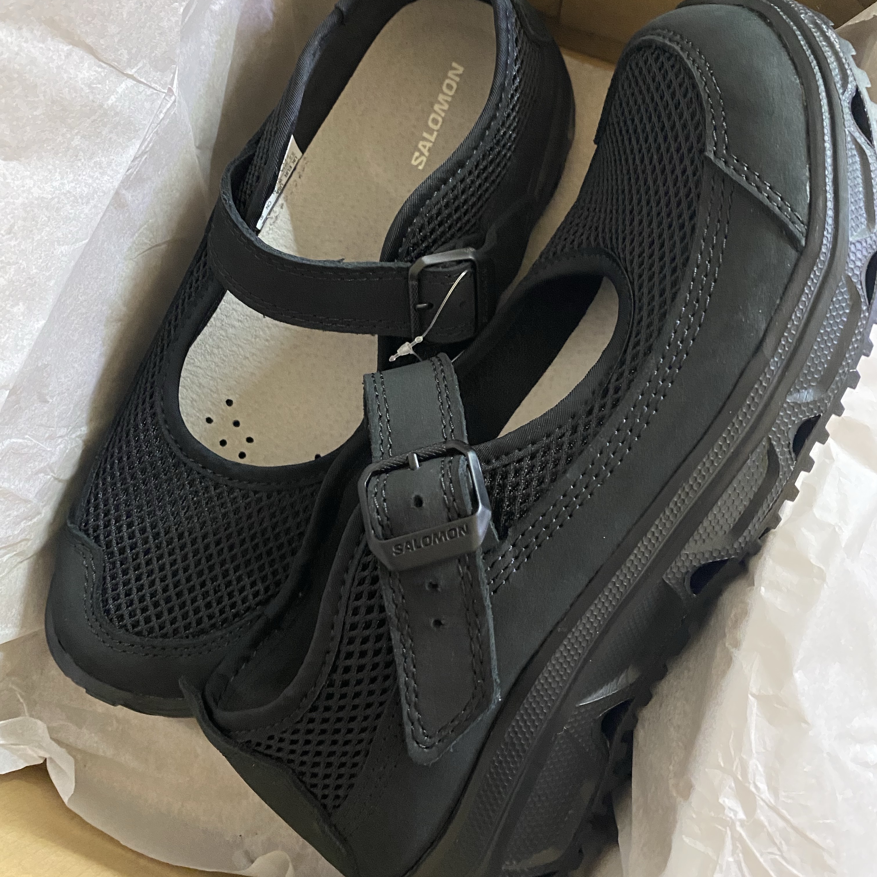 Salomon RX Marie Jeanne Black 착용 스타일