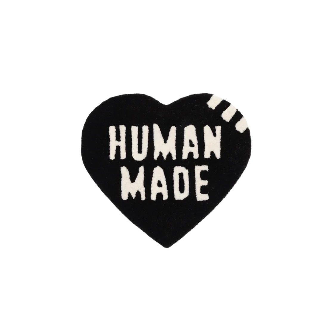 휴먼 메이드 하트 러그 스몰 네이비 | Human Made | KREAM