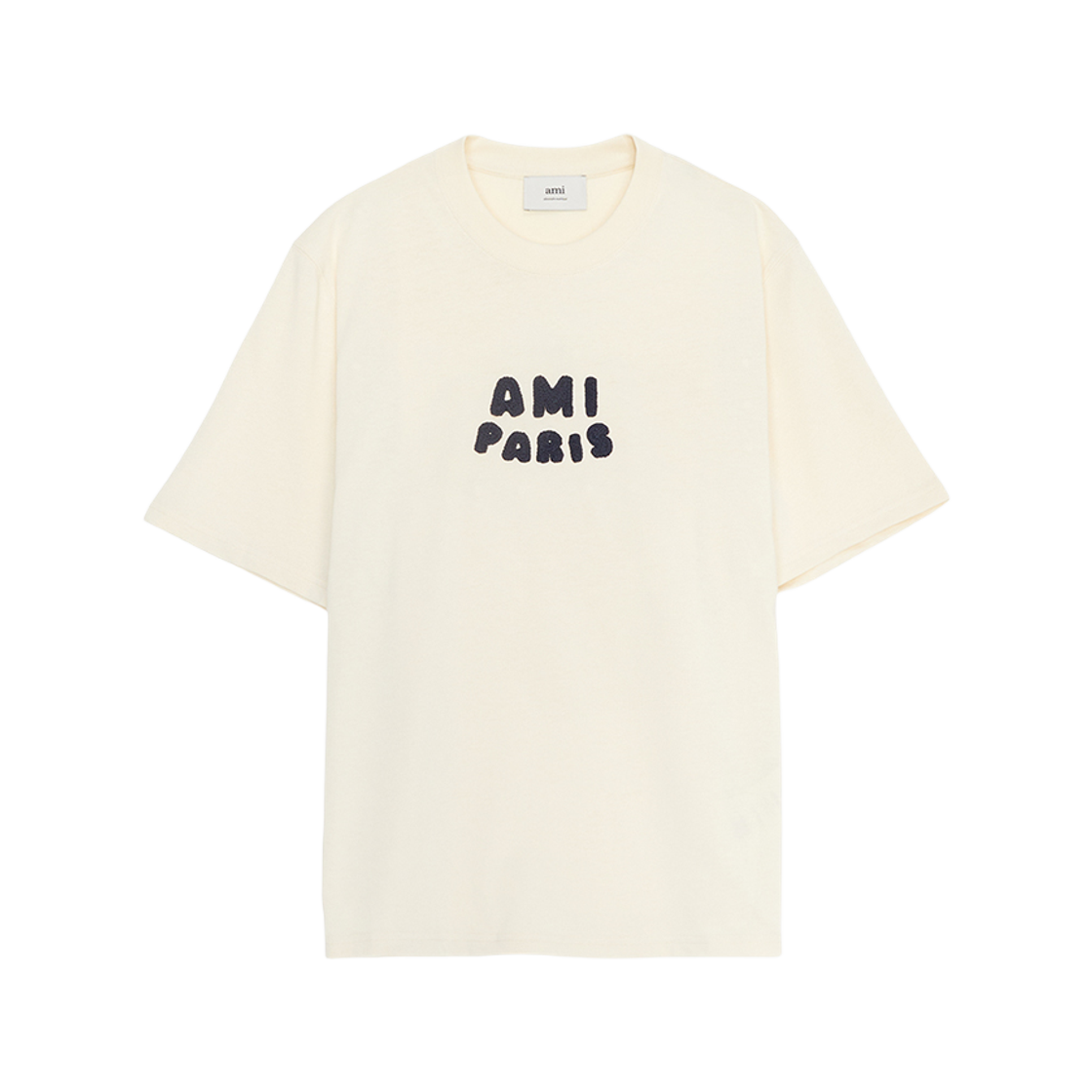 아미 숏슬리브 티셔츠 베이지(AMI Short Sleeve T-Shirt Beige)
