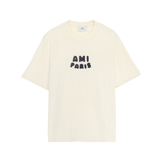 UTS075-726-136 AMI Short Sleeve T-Shirt Beige