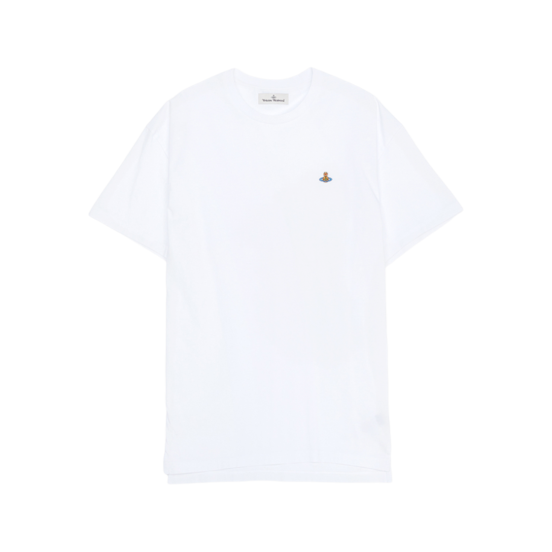 3G010036-J001M-A401 Vivienne Westwood Short Sleeve T-Shirt White