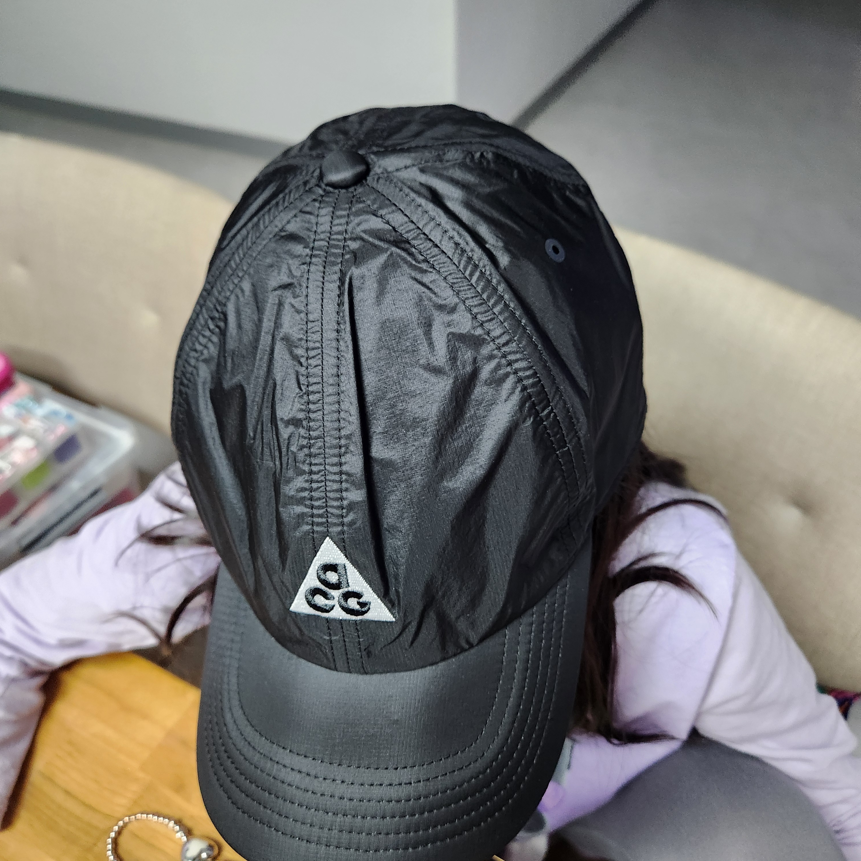 Nike ACG Trail Cap Black 착용 스타일