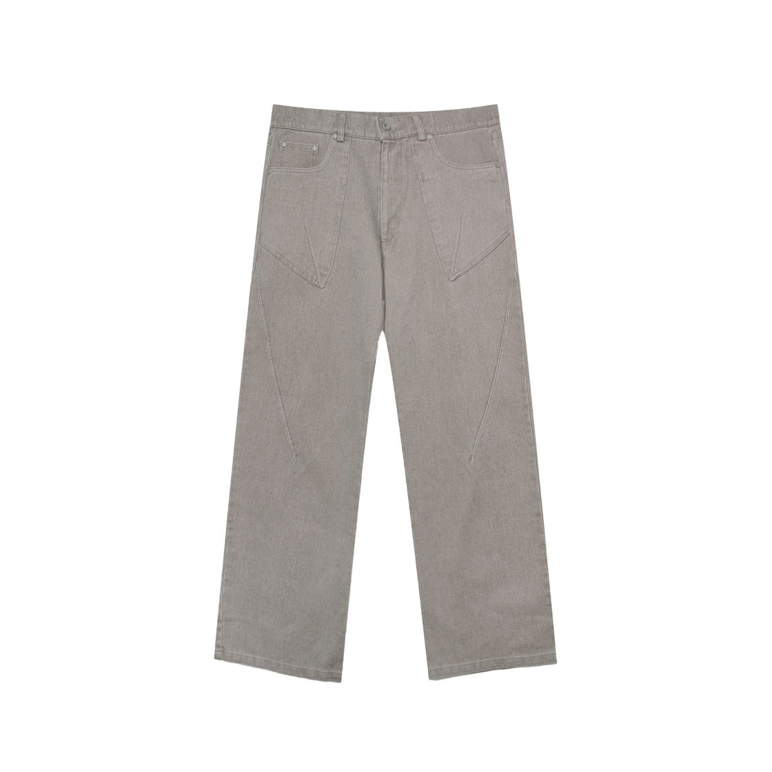 하이파이 사운드 레퍼런스 포켓 부츠컷 진 모카 베이지(Hifi Sound Reference Pocket Bootcut Jeans Mocha Beige) - 2